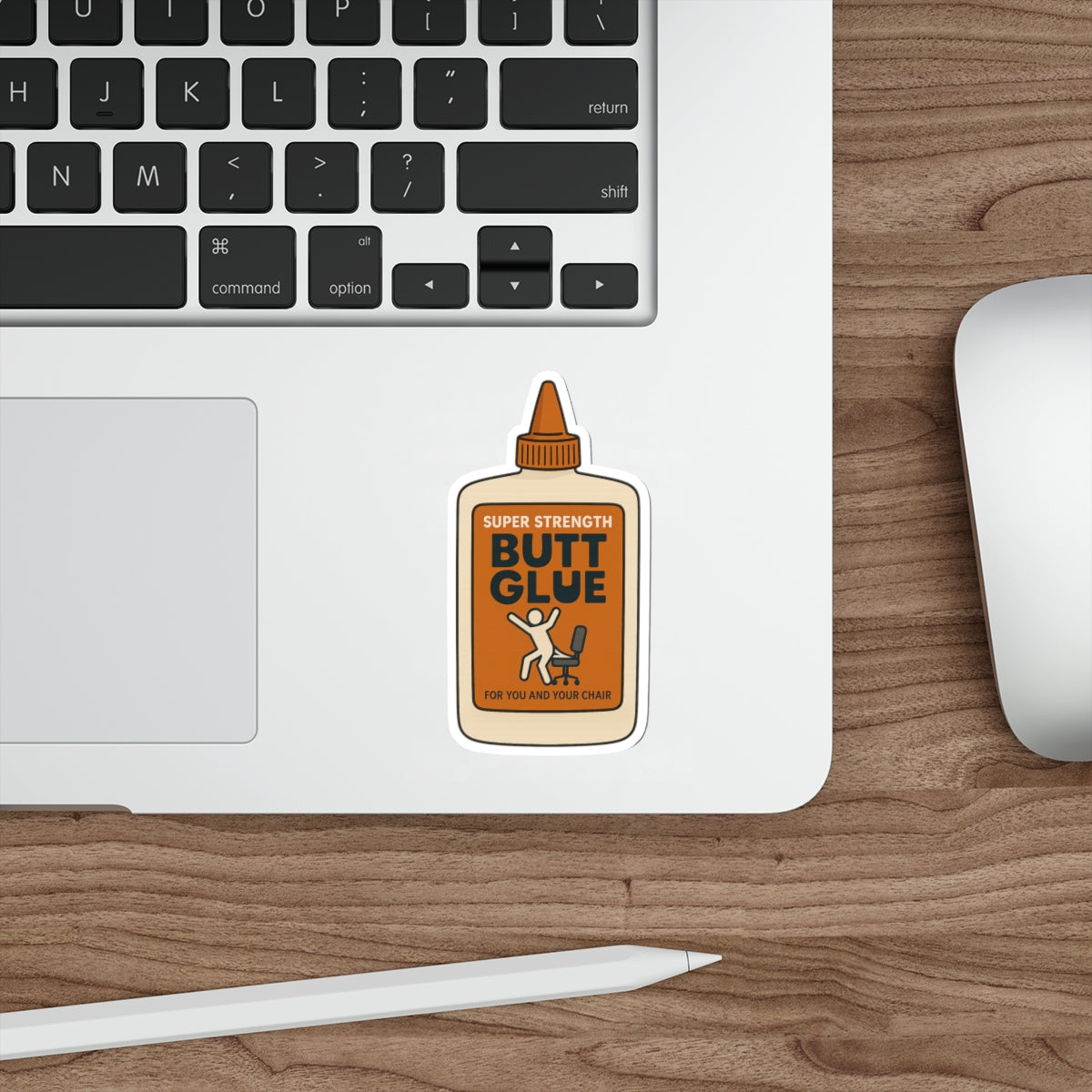 Super Strength Butt Glue Sticker | Office Work Humor